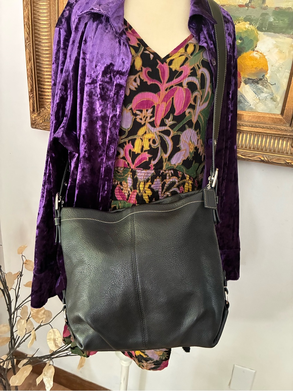 Coach Black Brooke Shoulder Bag Style F15064